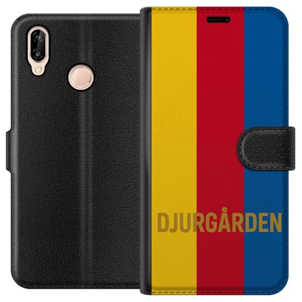 Huawei P20 lite Tegnebogsetui Djurgården – fodbold