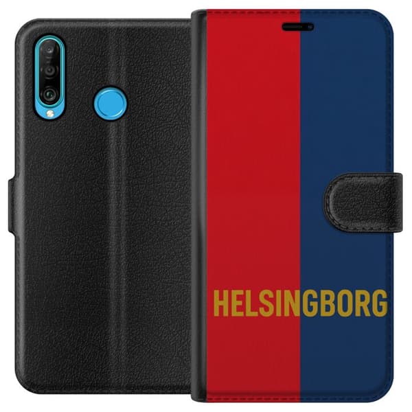 Huawei P30 lite Tegnebogsetui Helsingborg – fodbold
