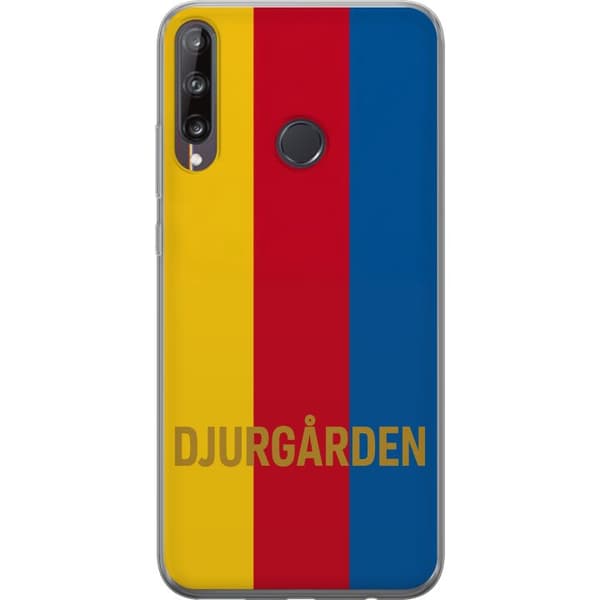 Huawei P40 lite E Läpinäkyvä kuori Djurgården – jalkapallo