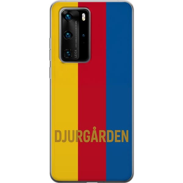 Huawei P40 Pro Gennemsigtig cover Djurgården – fodbold