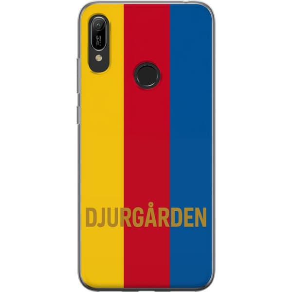 Huawei Y6 (2019) Läpinäkyvä kuori Djurgården – jalkapallo