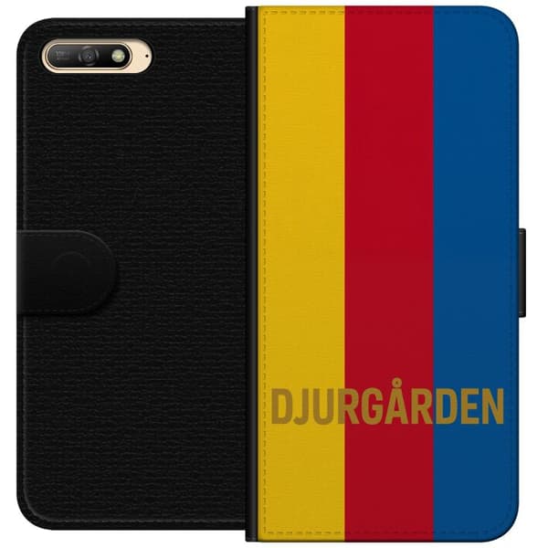 Huawei Y6 (2018) Tegnebogsetui Djurgården – fodbold
