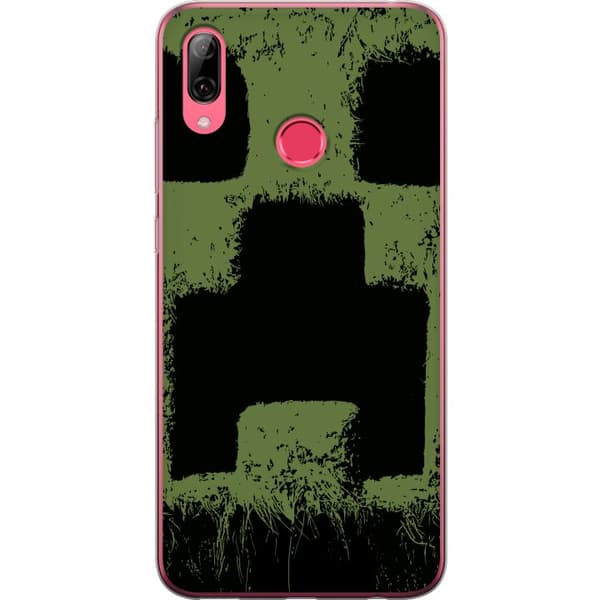 Huawei Y7 (2019) Läpinäkyvä kuori A Minecraft Movie