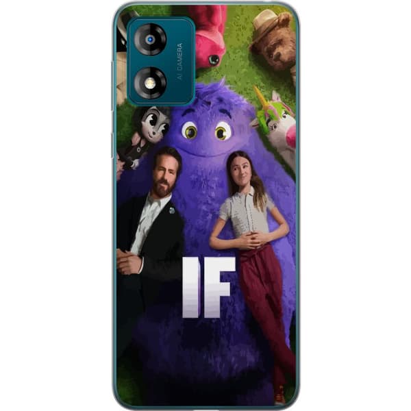Motorola Moto E13 Gennemsigtig cover IF: Låtsaskompisar