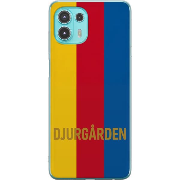 Motorola Edge 20 Lite Gjennomsiktig deksel Djurgården – fotball