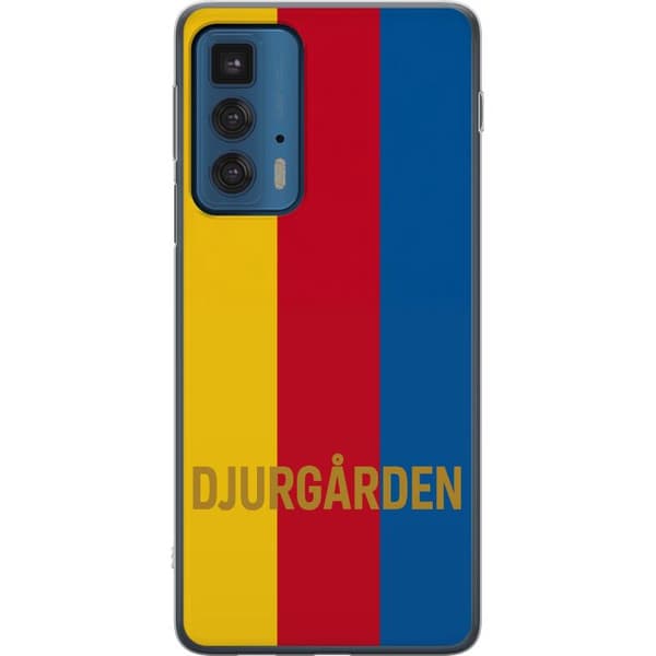 Motorola Edge 20 Pro Läpinäkyvä kuori Djurgården – jalkapallo