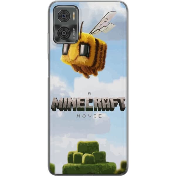 Motorola Moto E22i Läpinäkyvä kuori A Minecraft Movie