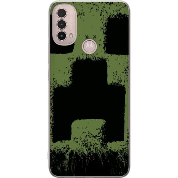 Motorola Moto E40 Gennemsigtig cover A Minecraft Movie