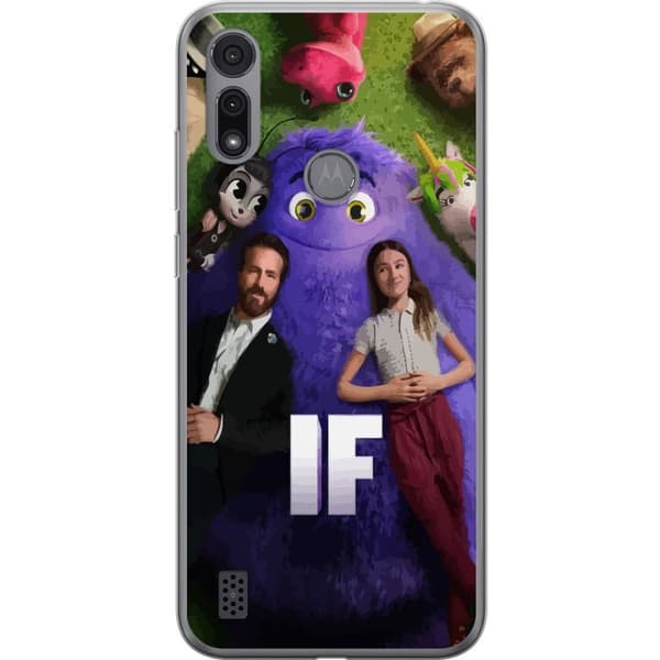 Motorola Moto E6i Gennemsigtig cover IF: Låtsaskompisar