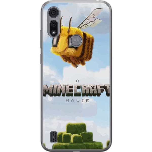 Motorola Moto E6i Gennemsigtig cover A Minecraft Movie