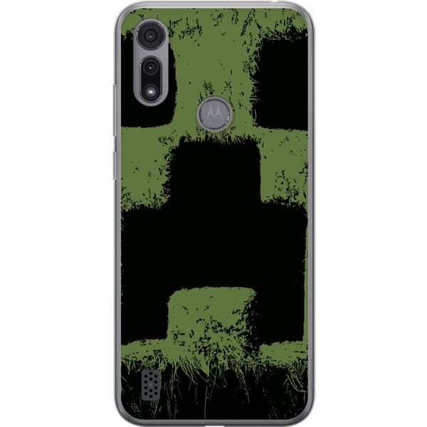 Motorola Moto E6i Gennemsigtig cover A Minecraft Movie