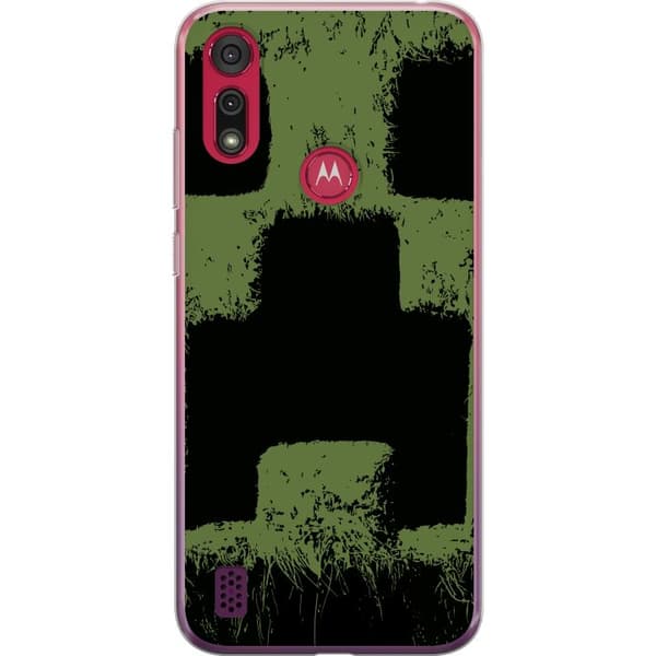 Motorola Moto E6s (2020) Genomskinligt Skal A Minecraft Movie