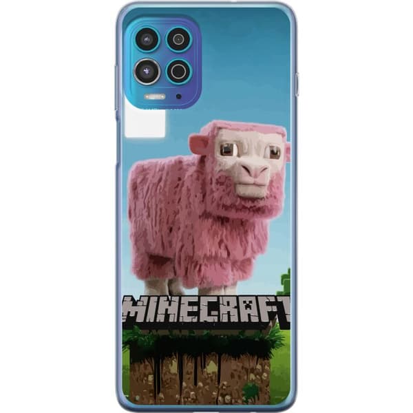 Motorola Moto G100 Gennemsigtig cover A Minecraft Movie