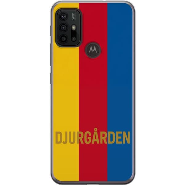 Motorola Moto G30 Gennemsigtig cover Djurgården – fodbold