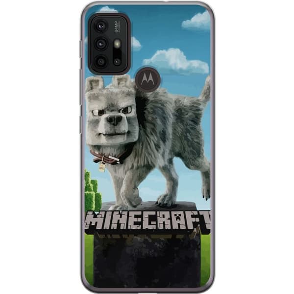 Motorola Moto G30 Gennemsigtig cover A Minecraft Movie