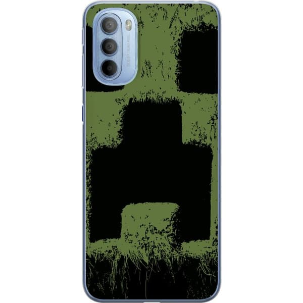 Motorola Moto G31 Gennemsigtig cover A Minecraft Movie