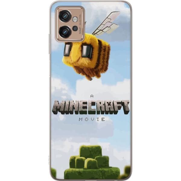 Motorola Moto G32 Genomskinligt Skal A Minecraft Movie