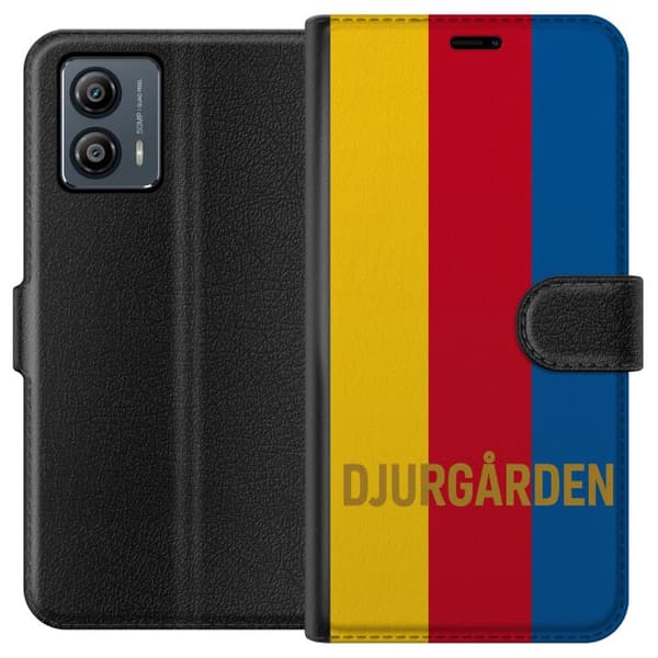 Motorola Moto G53 Plånboksfodral Djurgården – fotboll