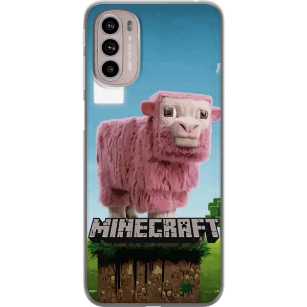 Motorola Moto G41 Gennemsigtig cover A Minecraft Movie