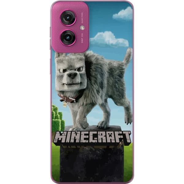 Motorola Moto G55 Läpinäkyvä kuori A Minecraft Movie