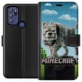 Miniatyrbillede 1 af 3: Motorola Moto G60S Tegnebogsetui A Minecraft Movie