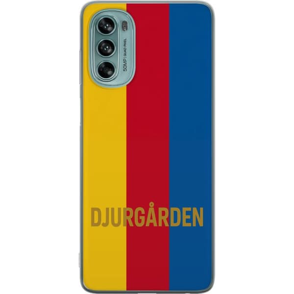 Motorola Moto G62 5G Gjennomsiktig deksel Djurgården – fotball