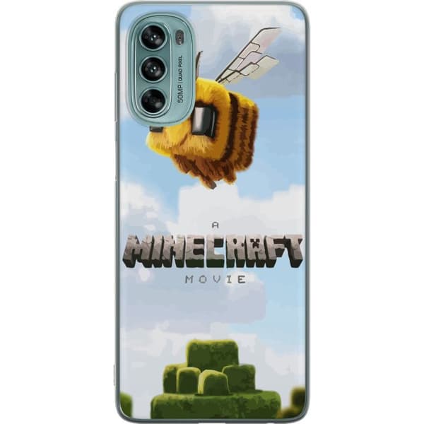 Motorola Moto G62 5G Läpinäkyvä kuori A Minecraft Movie