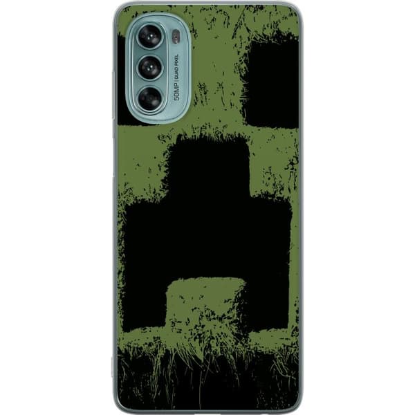 Motorola Moto G62 5G Genomskinligt Skal A Minecraft Movie