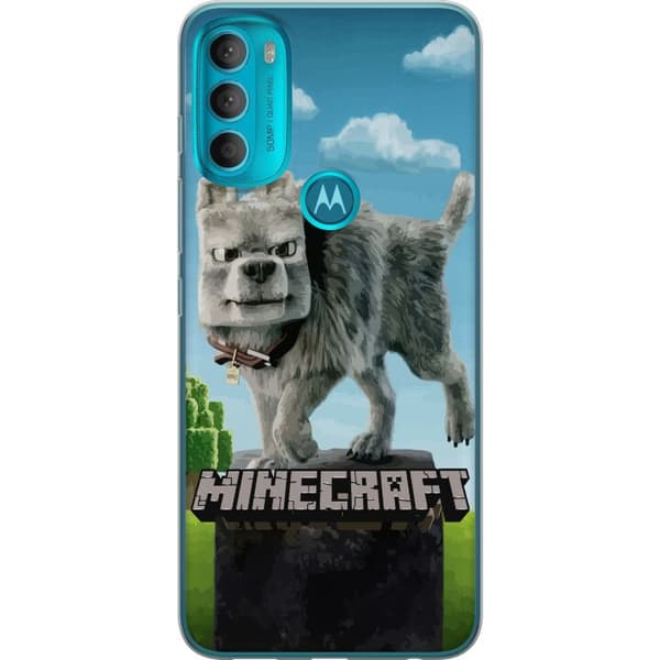 Motorola Moto G71 5G Gjennomsiktig deksel A Minecraft Movie