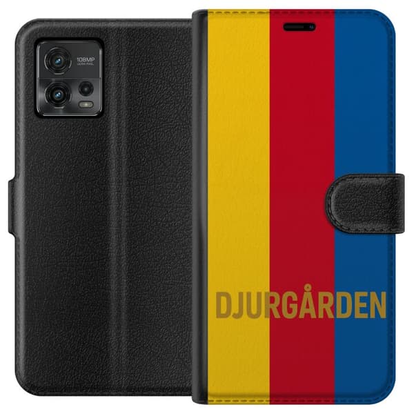 Motorola Moto G72 Tegnebogsetui Djurgården – fodbold