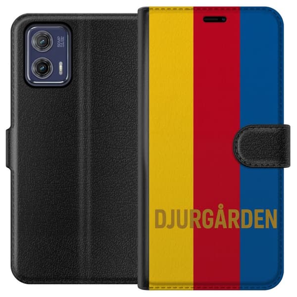 Motorola Moto G73 Tegnebogsetui Djurgården – fodbold