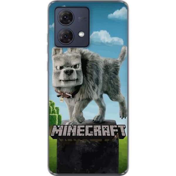 Motorola Moto G84 Genomskinligt Skal A Minecraft Movie