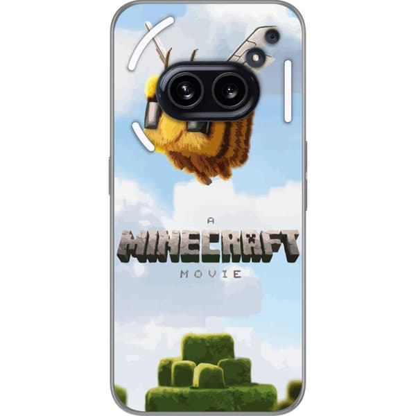 Nothing Phone (2a) Plus Genomskinligt Skal A Minecraft Movie