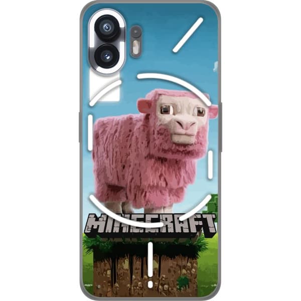 Nothing Phone (2) Genomskinligt Skal A Minecraft Movie