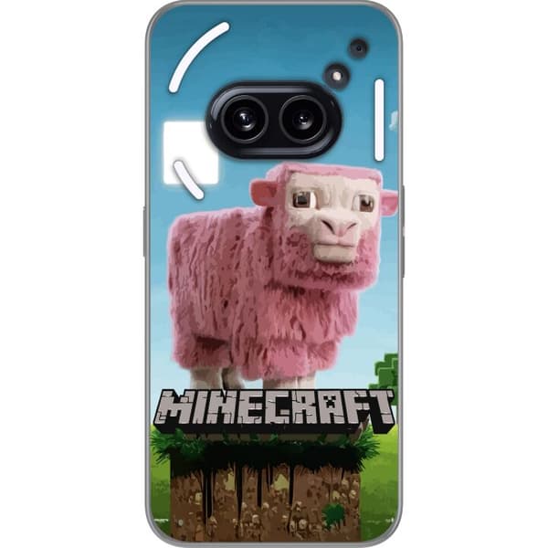Nothing Phone (2a) Läpinäkyvä kuori A Minecraft Movie
