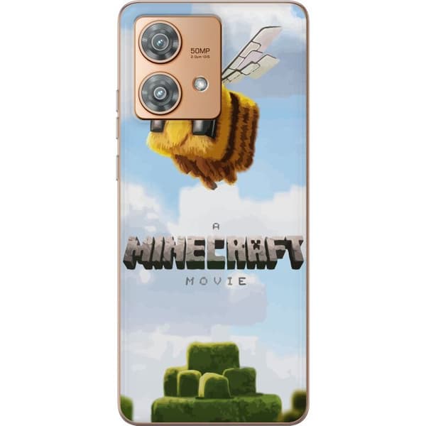 Motorola Edge 40 Neo Genomskinligt Skal A Minecraft Movie