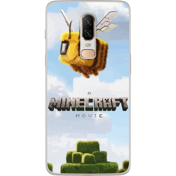 OnePlus 6 Läpinäkyvä kuori A Minecraft Movie