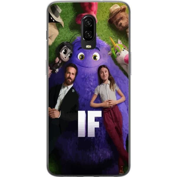 OnePlus 6T Läpinäkyvä kuori IF: Låtsaskompisar