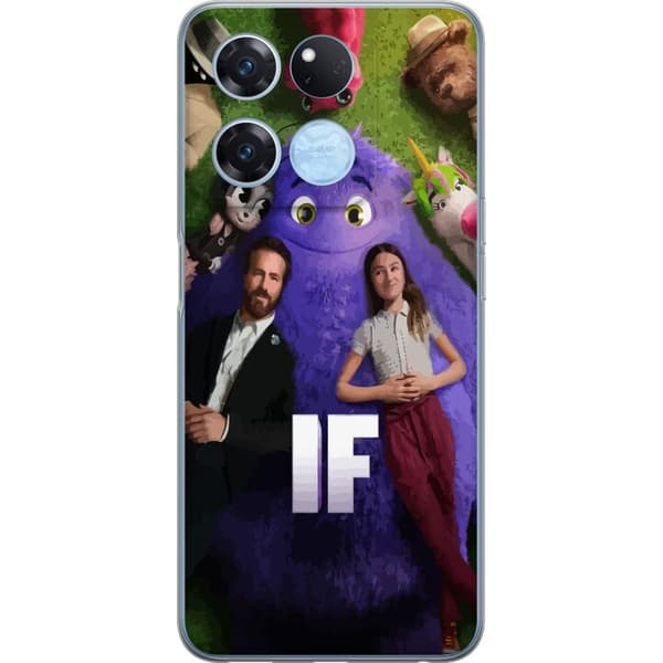 OnePlus Ace Racing Gennemsigtig cover IF: Låtsaskompisar