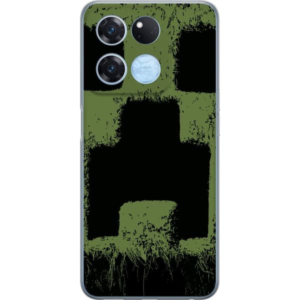 OnePlus Ace Racing Läpinäkyvä kuori A Minecraft Movie
