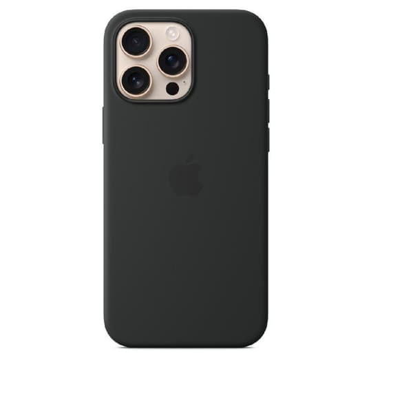 Apple iPhone 16 Pro Max Silicone Case med MagSafe - Svart
