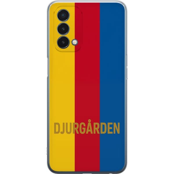 OnePlus Nord N200 5G Genomskinligt Skal Djurgården – fotboll