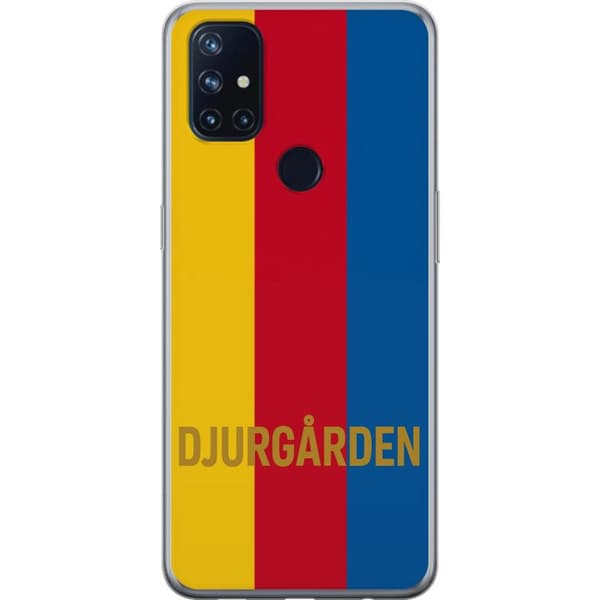 OnePlus Nord N10 5G Genomskinligt Skal Djurgården – fotboll
