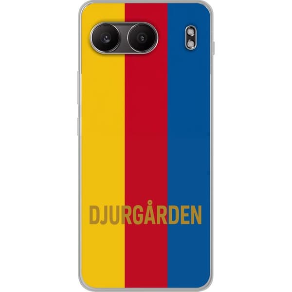 OnePlus Nord 4 Gennemsigtig cover Djurgården – fodbold