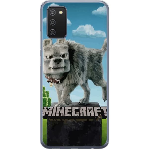 Samsung Galaxy A02s Genomskinligt Skal A Minecraft Movie