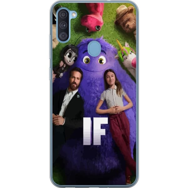 Samsung Galaxy A11 Gennemsigtig cover IF: Låtsaskompisar