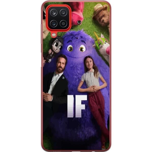 Samsung Galaxy A12 Läpinäkyvä kuori IF: Låtsaskompisar