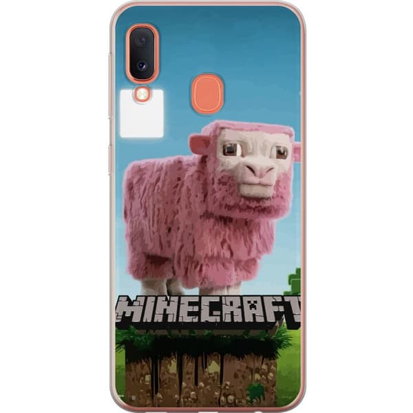 Samsung Galaxy A20e Gjennomsiktig deksel A Minecraft Movie