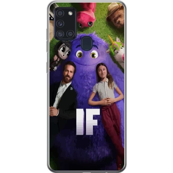 Samsung Galaxy A21s Gjennomsiktig deksel IF: Låtsaskompisar