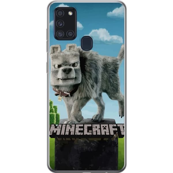 Samsung Galaxy A21s Gjennomsiktig deksel A Minecraft Movie